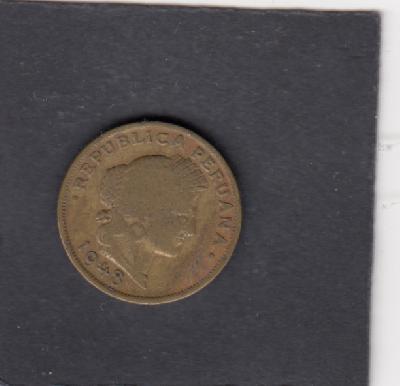 Beschrijving: 20 Centavos LEAF